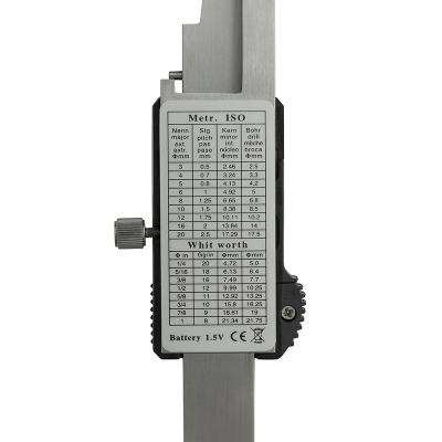 Digital mätnings kil 10,0-2,0 mm x 0,1 mm noggrannhet ±0,04 mm